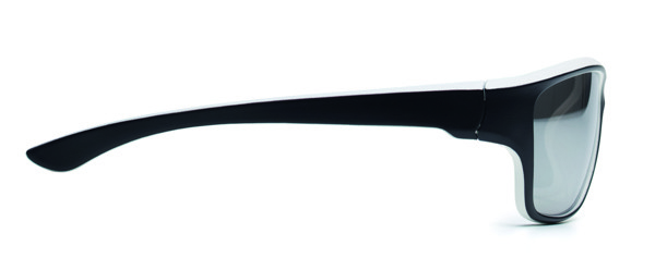 Mirrored sport sunglasses UV400 Yuma - White