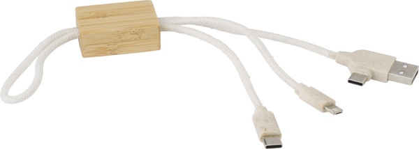 Porta-chaves com carregador USB Keegan