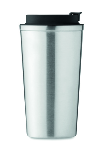 Kozarec Brace+ 510 ml, dvojna stena iz nerjavečega jekla - Matt Silver