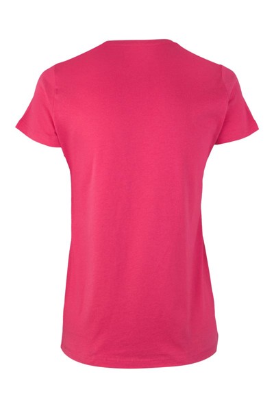 T-SHIRT MANGA CURTA MULHER CORAL
