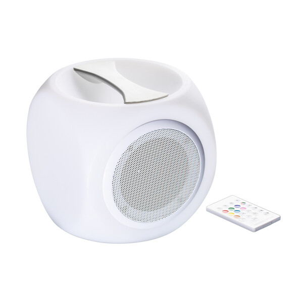 Haut-Parleur Bluetooth® avec Lumière MALBORK - blanc