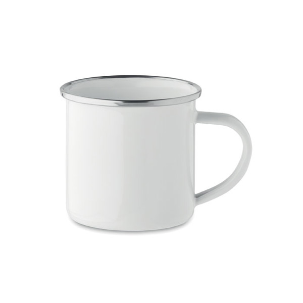 Enamel sublimation mug 200ml Plateado S