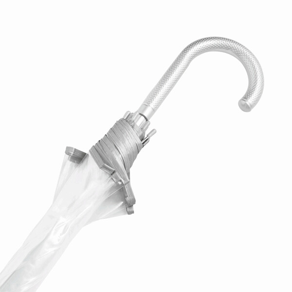 Transparent Aluminium Stick Umbrella Panoramix
