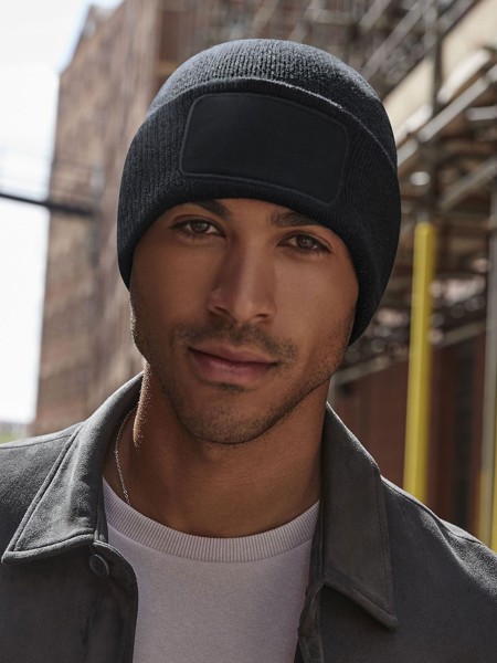 Recycled Original Patch Beanie - Graphite Grey