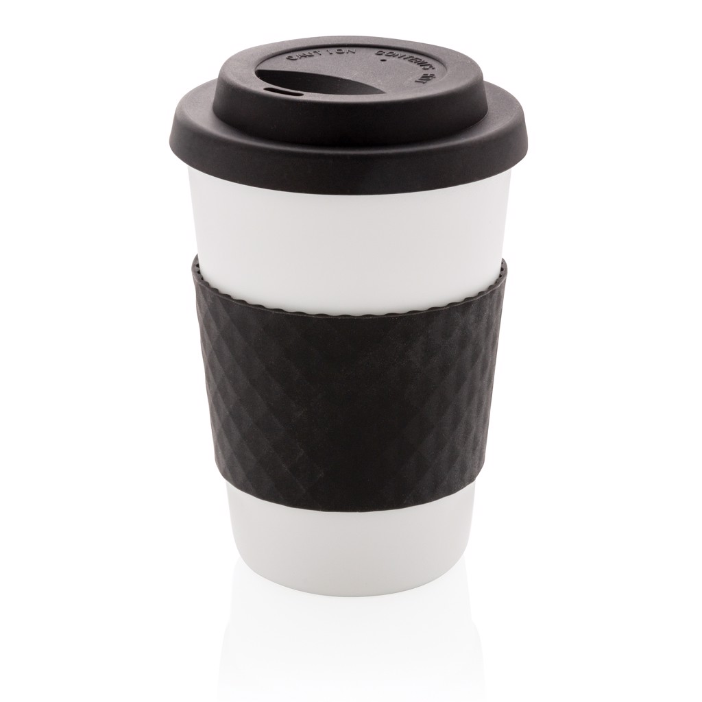 Taza de café reutilizable 270ml - Negro