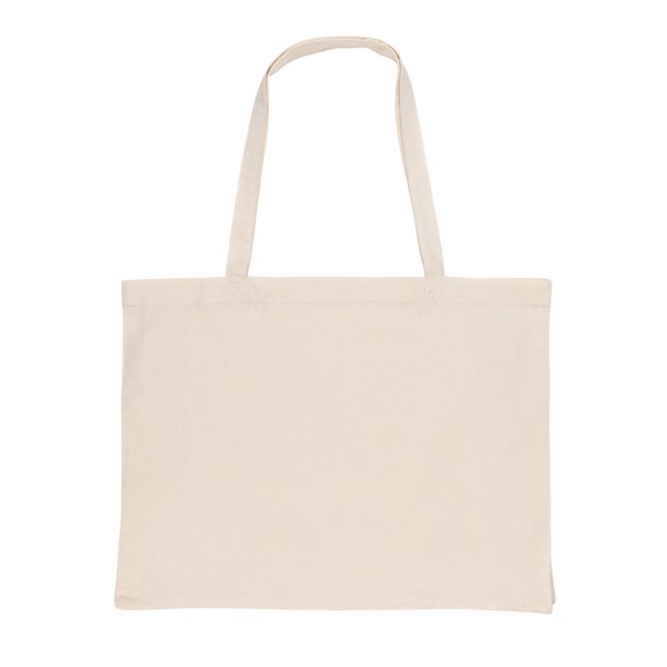 Impact AWARE™ Recycled cotton shopper 145g - White