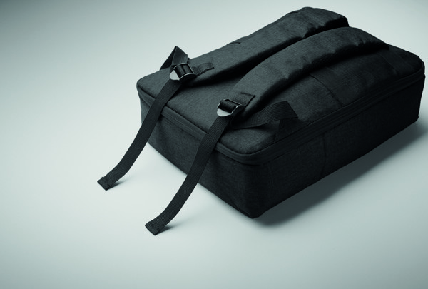 Mochila fina portátil de 15 Laugar - Preto