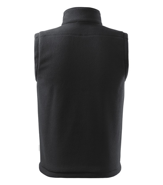 Fleece Vesta Unisex Rimeck® Next - Ebony Gray / M