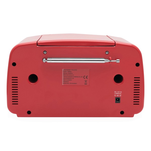 Diner cd radio recorder, Bluetooth, USB, aux-in