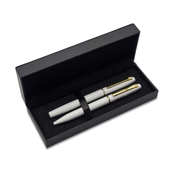 Mirrores Stationery Set - White