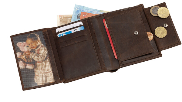 Genuine Leather Wallet Wild Style Ii