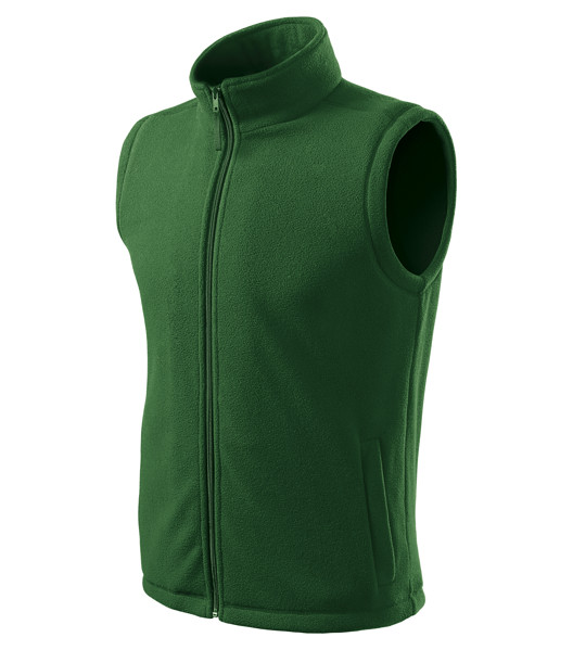 Fleece Vesta Unisex Rimeck® Next - Lahvově Zelená / XL