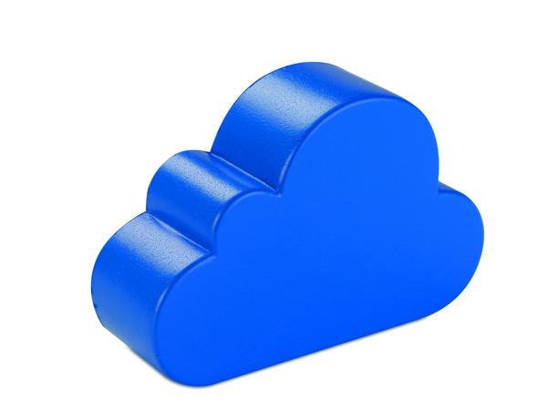Anti-stress en forme de nuage Cloudy - Bleu