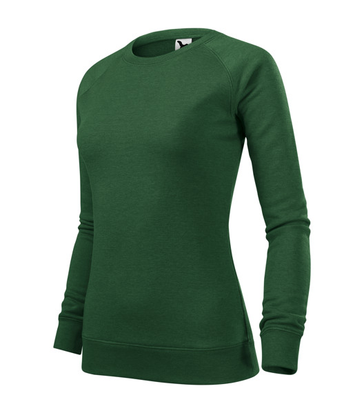 Sweatshirt Women’S Malfini® Merger - Bottle Green Melange / S