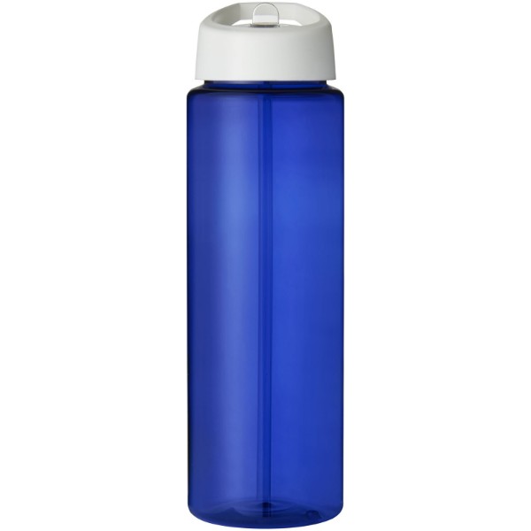 H2O Active® Vibe 850 ml spout lid sport bottle - Blue / White