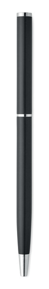 Recycled aluminium ball pen Nimes - Black