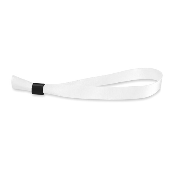 Recycled polyester (rPET) sublimation wristbands - Black