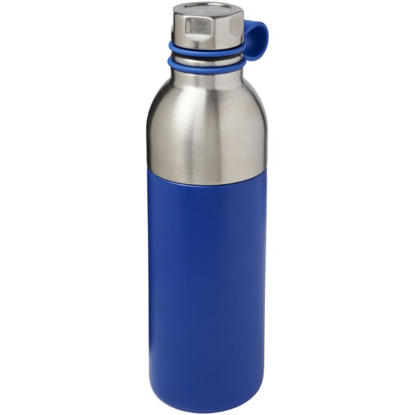 Bouteille de sport 590ml avec isolation par le vide et couche de cuivre Koln - Bleu