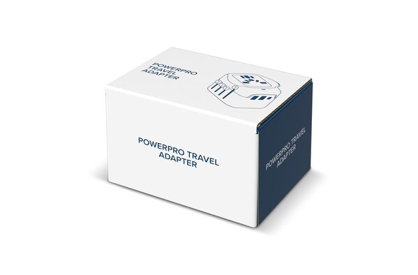 4030 | PowerPro rejseadapter lavet af genbrugsplast