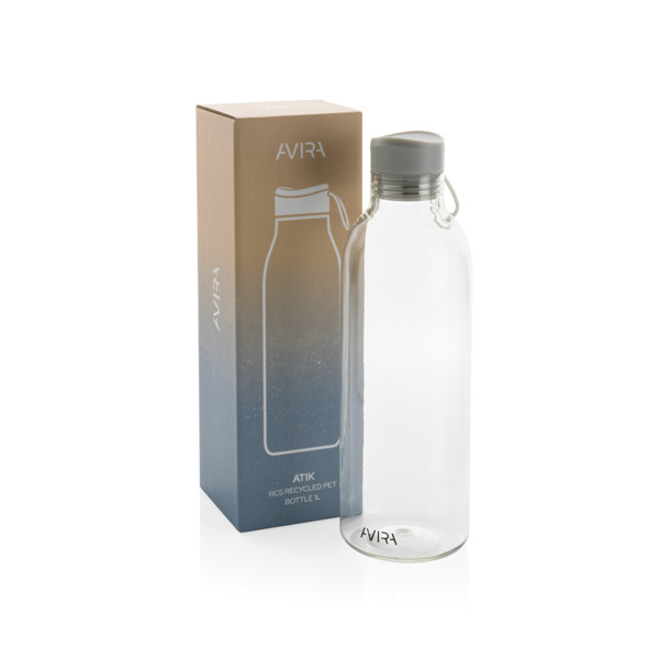 Avira Atik sport bottle rPET, 1000ml - Transparent