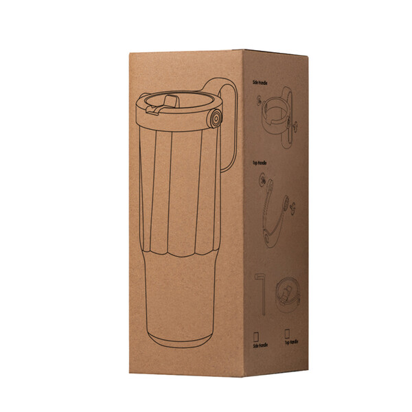 CALYPSO 878 - BND878 - Gobelet en acier inoxydable recyclé à double paroi et sous vide, 900 ml / 30 oz
