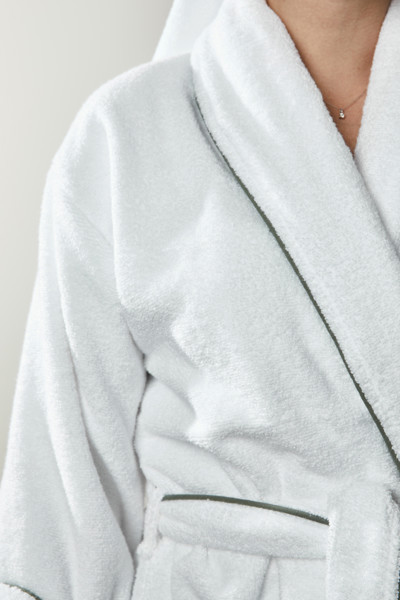 VINGA Harper bathrobe S/M - White