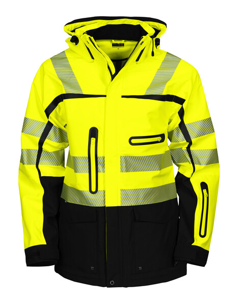 6417 JACKET HV YELLOW/BLACK M