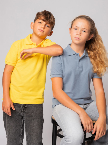 Evolution Polo Kids - White / 11-12