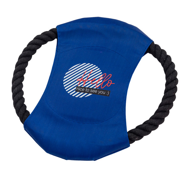 Hop frisbee for dog