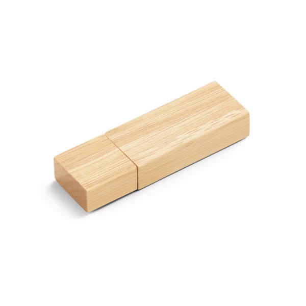 Pen Drive USB com 16GB em bambu - VENTER 16GB