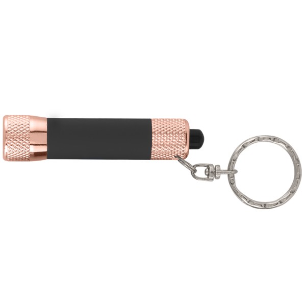 McQueen Softy Rose Gold Torch - Black / Laser