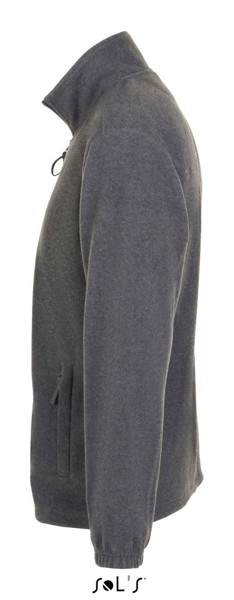 Sol's North Men - Zipped Fleece Jacket - Grey Melange / S