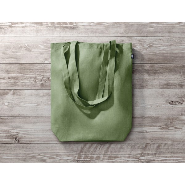 Naima Tote hemp shopping bag 200 g/m² - Black