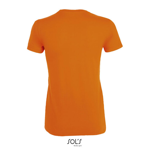 REGENT T-SHIRT SENHORA 150g Regent Women - LaranjaL