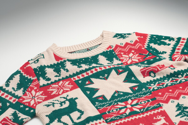 Christmas knitted sweater S-M Shimis