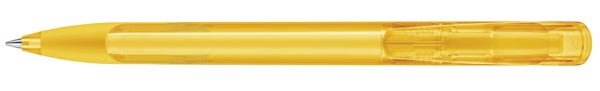 Senator® Challenger Clear Soft Grip, Push Ball Pen - Yellow Similar PMS 7408
