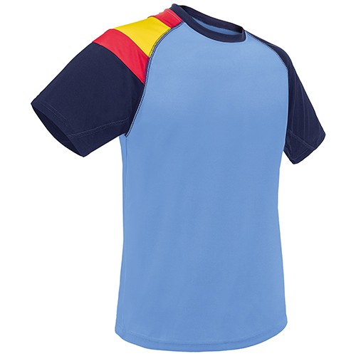 T-SHIRT BANDEIRA EM OMBRO D&F -