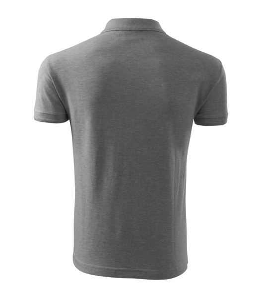 Polokošile Pánská Malfini® Pique Polo Free - Tmavě Šedý Melír / XL