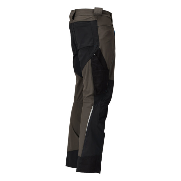 Pantaloni cu buzunare pentru genunchi - MASCOT® - Dark Anthracite / Black