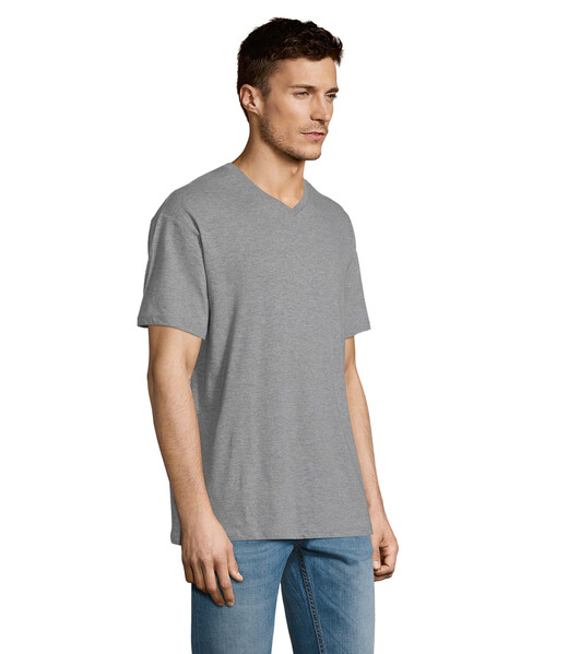 VICTORY T-SHIRT SENHOR 150g - Cinzento Dois TonsL