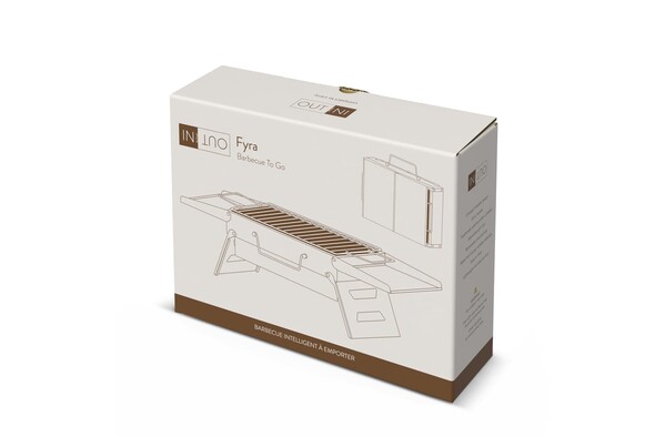Barbecue portable InSideOut Fyra - Noir