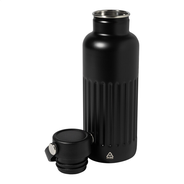 Bouteille isotherme Streaky Go - Noir