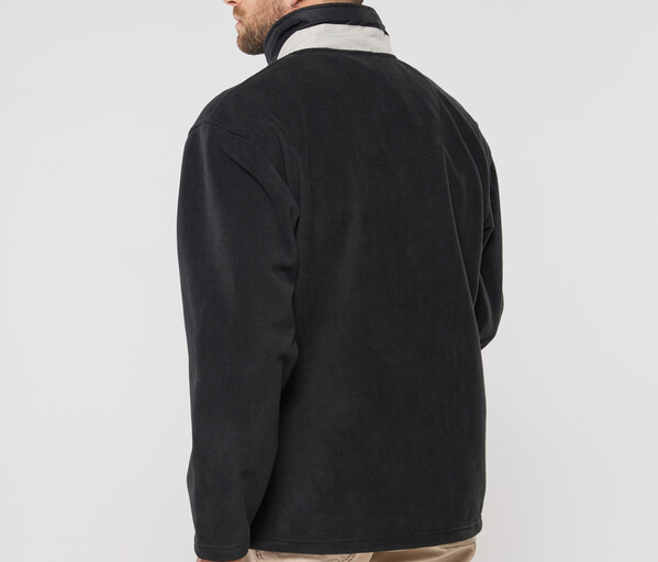 Veste polaire imperméable 3 couches - BLACK / M