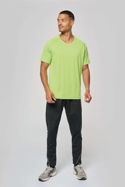 Men's Short-Sleeved Sports T-Shirt - White / XS