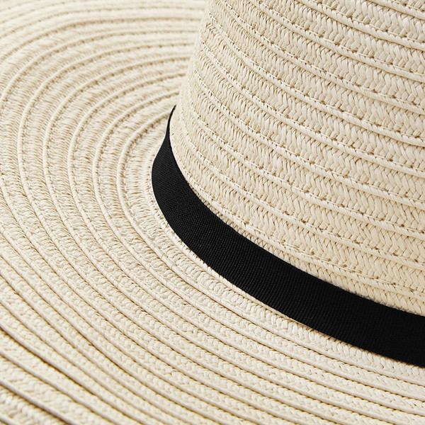 Marbella Wide-Brimmed Sun Hat - Natural / ONE SIZE