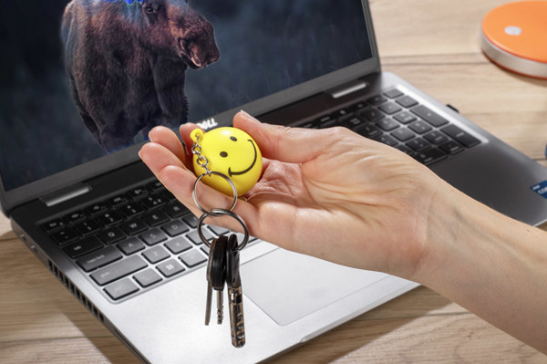 Anti-stress keychain SMILE