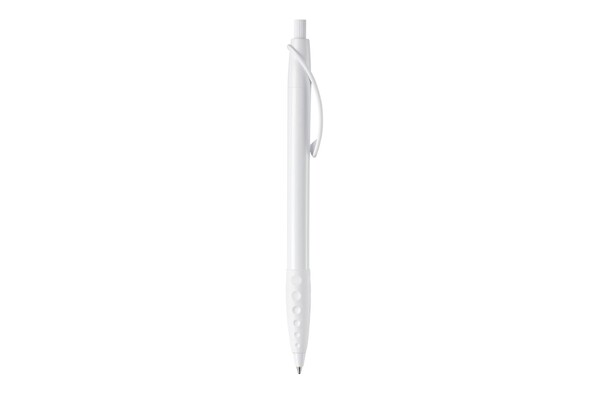 Cosmo ball pen rubber grip HC - White / White