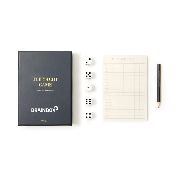 Vinga Yacht dice game,gift box