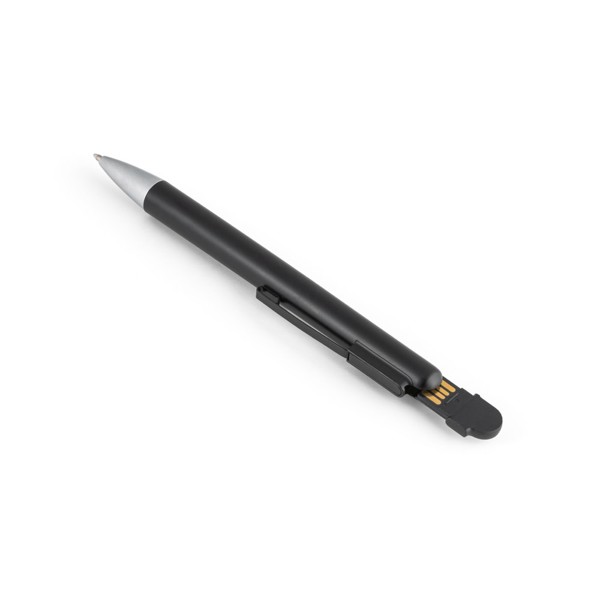 PS - SAVERY. ABS ball pen with 4GB UDP memory
