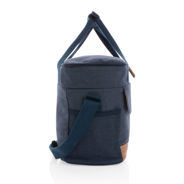 Impact AWARE™ 16 oz. rcanvas cooler bag - Blue